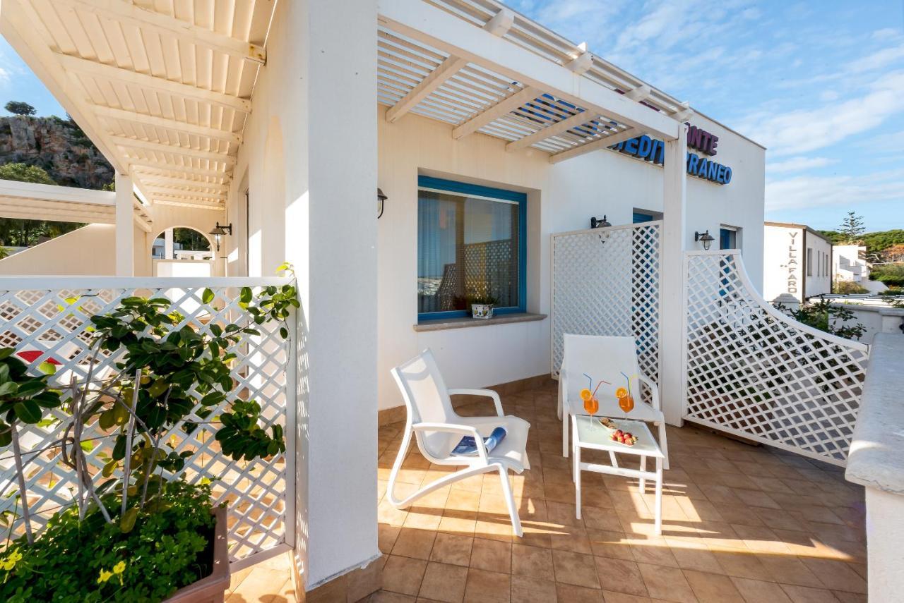 Hotel Ristorante Mediterraneo Faro San Vito Lo Capo Exteriör bild