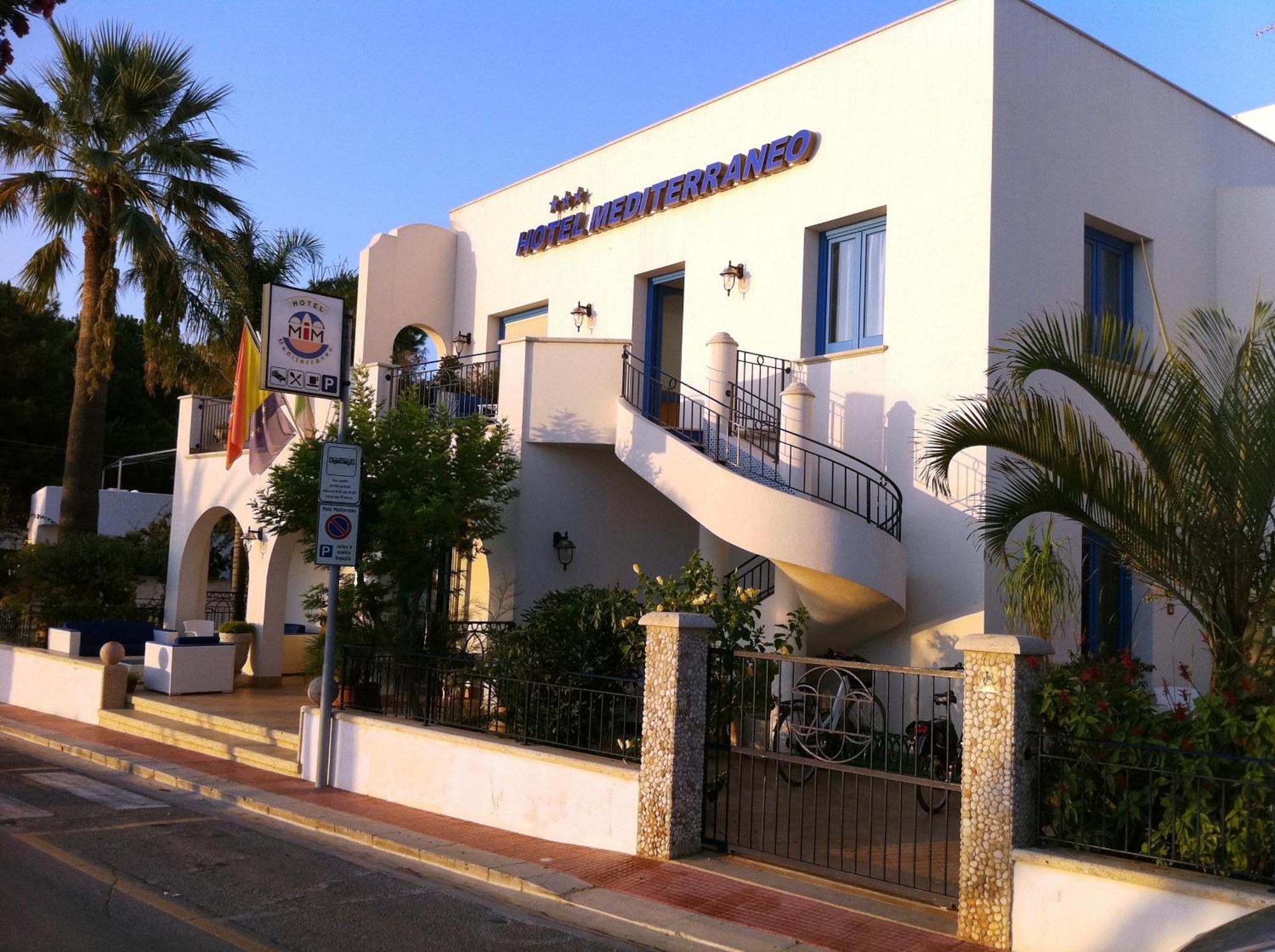 Hotel Ristorante Mediterraneo Faro San Vito Lo Capo Exteriör bild