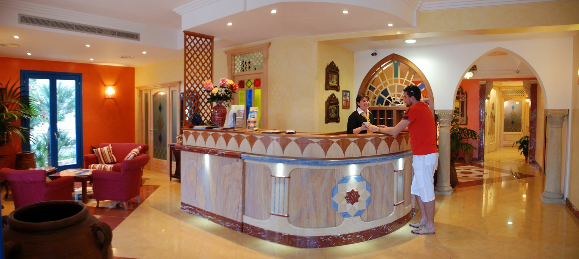 Hotel Ristorante Mediterraneo Faro San Vito Lo Capo Exteriör bild